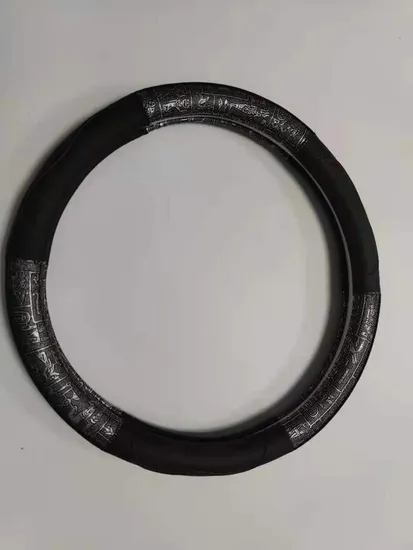 Gauze Leather Car Steering Wheel Cover