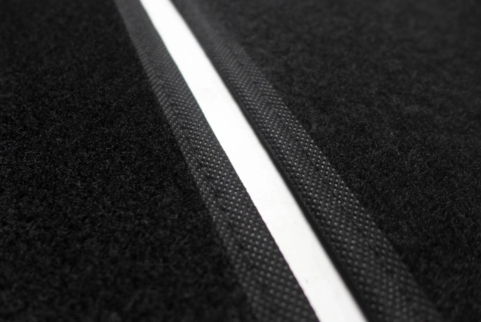 Universal Fitment Needle Felt Carpet Nib Back Car Mat Floor Coverage 4PCS Full Set