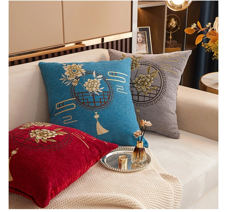 European-Style High-Precision Hot Drilling Sofa Cushion, Can Be Customized Luxury Tassel Pillowcase Pillow Cover Cushion Cover