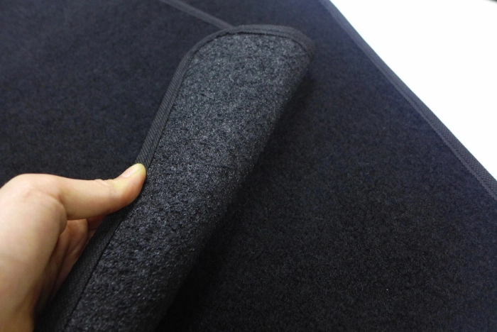 Universal Fitment Needle Felt Carpet Nib Back Car Mat Floor Coverage 4PCS Full Set