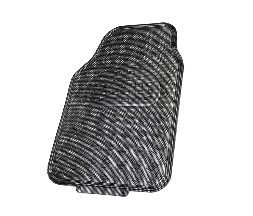 Black Color PVC Material Floor Car Mat in Universal Use