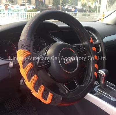 Hot Fashion Massage Leather Car Steering Wheel Cover