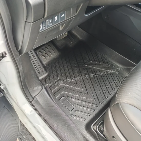 All Weather Protection Leather 3D TPV Car Floor Trunk Mats for 2019 Tucson