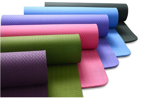 Non-Slip Anti-Skid Yoga Eco Friendly TPE PVC PU NBR Suede Cork Natural Rubber Jute Gym Exercise Animal Printed Floor Foam Mat for Women