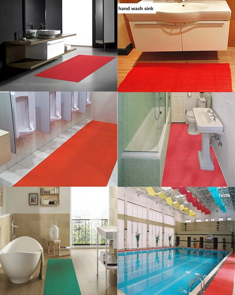 PVC S/Korea S/Anti Slip S/Flooring/Non Slip S/Swimming Pool/Door/Car/Stripe Mat