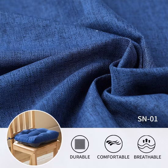 Linen Fabric Office Chair Cushion