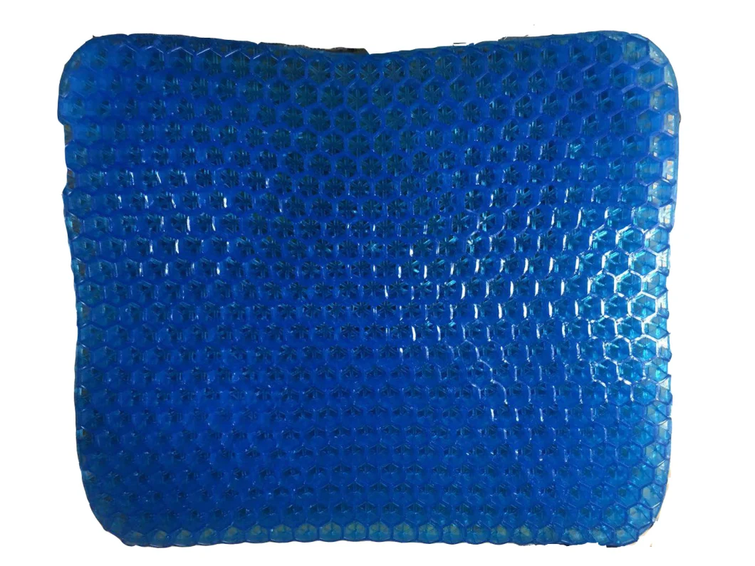 Wholesale Comfort Soft Square Car Seat Honeycomb Gel Cushion Office Sofa Chair Seat Cushion Silicone Egg Sitter
