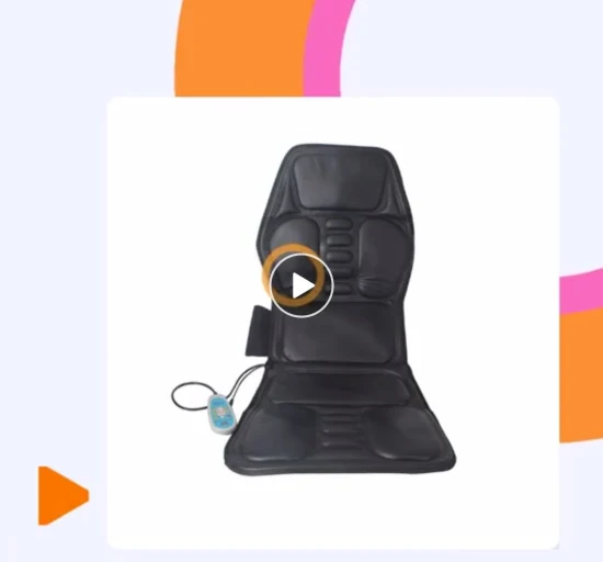 Package Healthcare Electric Shiatsu Kneading Heating Car Seat Vibration Buttom Massage Cushion for Chair