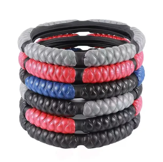 Hot Fashion Massage Leather Car Steering Wheel Cover
