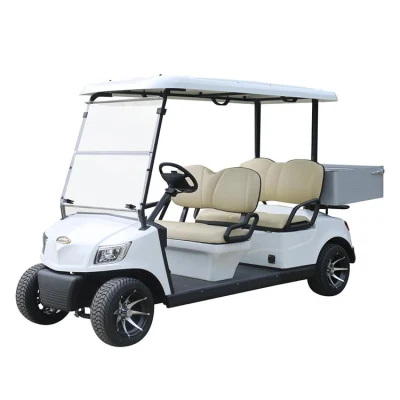 CE Approved off Road 4 Seats Utility Vehicle Electric Utility Golf Car with Cargo Box (DG-M4+Cargo box)
