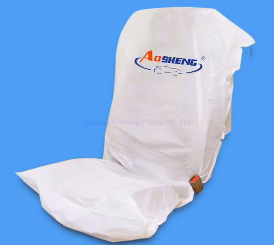 Plastic Disposable Seat Cover for Car Care Car Clean