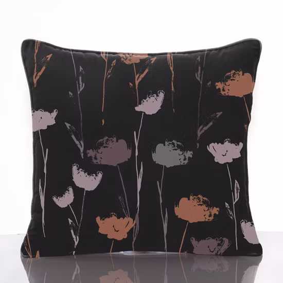 New Luxury Villa Sofa Pillow Case, Nordic Velvet Gilded Cushion Cover