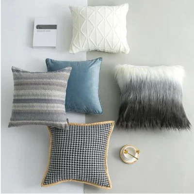 Popular Home Pillow Combination Fabric Sofa Decorative Cushion
